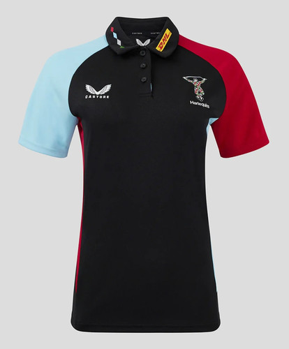 Women harlequins rugby polo - rugby,