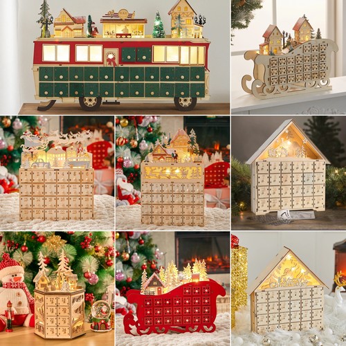 Drawers wooden advent - drawers,