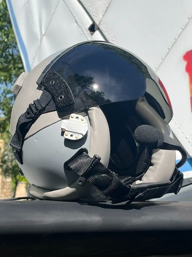 Civilian pilot flight - pilot, helmet
