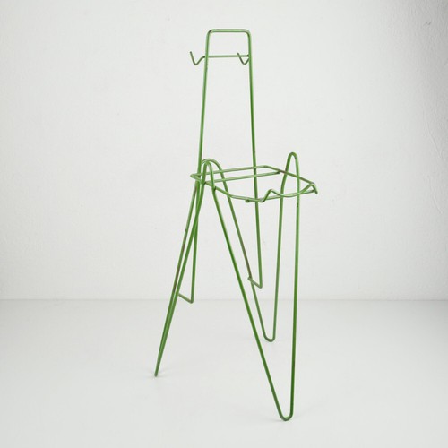 Vintage telephone stand metal - vintage,
