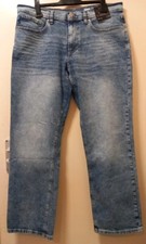 Mens Jeans DNM Authentic Denim Blue Straight Leg Size W38/30L Brand New!
