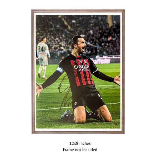 Zlatan ibrahimovic hand signed - zlatan,