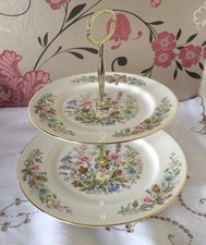 Vintage Aynsley 2-tier cake