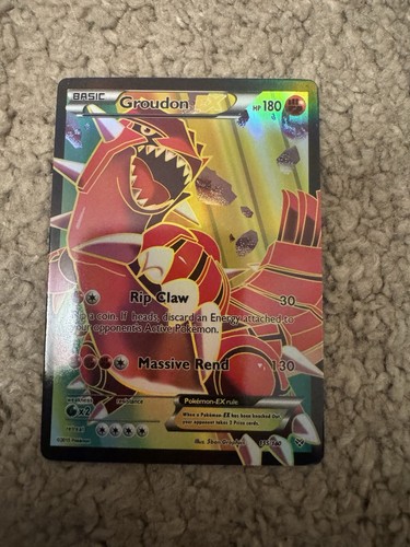 Groudon 180 full art - ex,