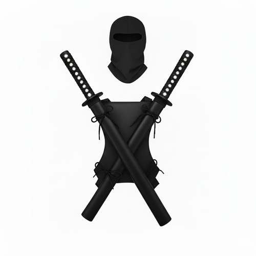 Sword back holster - back, 2