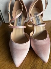 Pink Satin Size 5 / 38 Ankle