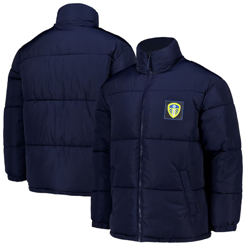 Leeds united padded coat mens - united,