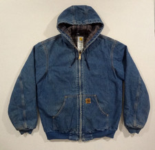 Vintage Carhartt Denim Hooded