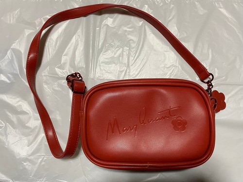 Mary quant shoulder bag red - mary,