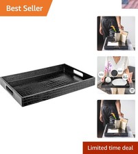 Stylish Black Decorative Tray