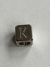 Loewe Initial K Dice Bag Charm