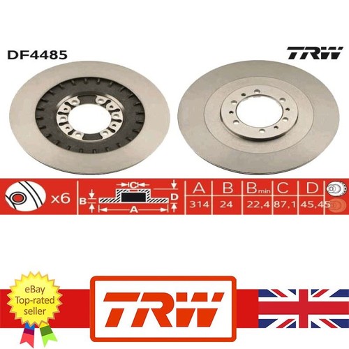 Brake disc for - disc, mitsubishi