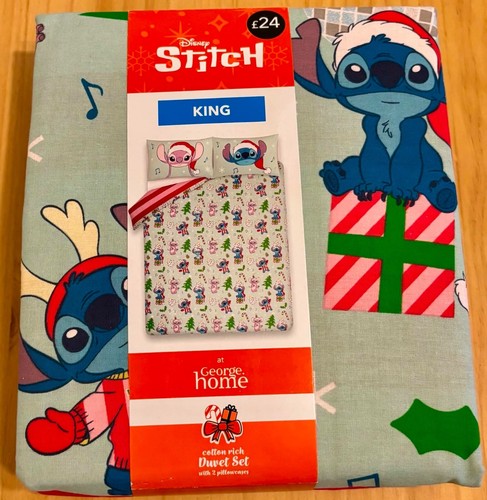 Stitch christmas duvet - duvet, cover-