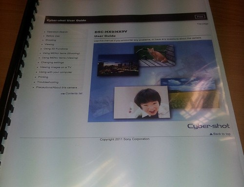 Sony cybershot dsc hx9 hx9v - cybershot, dsc-hx9/hx9v