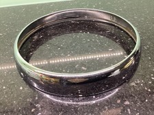 Miller Headlamp Rim . Chrome. Classic Vintage Motorcycle