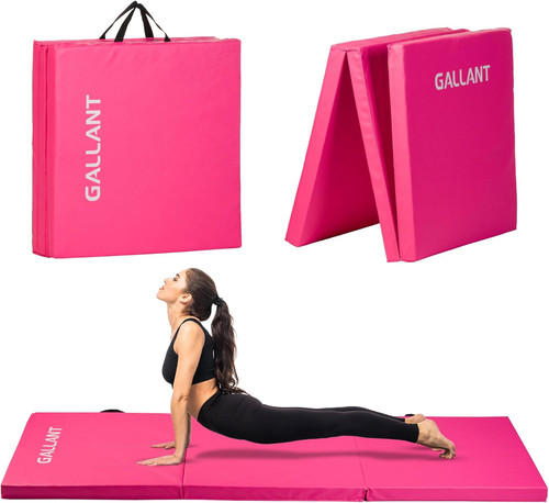 Foldable gymnastics mat 6ft - foldable,