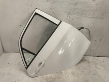 Rear door KIA PICANTO White Right Drivers O/S 2011-2017