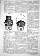 Old Engineering 1866 Lighting