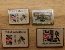 4 PARIS ST GERMAIN RUGBY LEAGUE PIN BADGES VERY RARE 