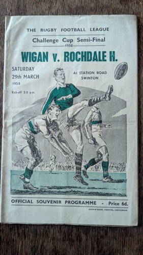 1958 rugby league - league, challenge