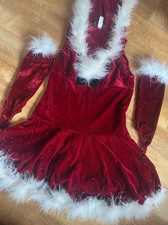 Sexy Santa Ann Summers Hooded Dress Christnas Fancy Dress Costume Size XS 6