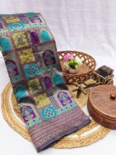 Bollywood Saree Party Wedding Indian Wear Sari Blouse Designer Ethnic Pakistani