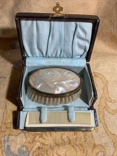 Vintage vanity set mother - vintage, set,mother