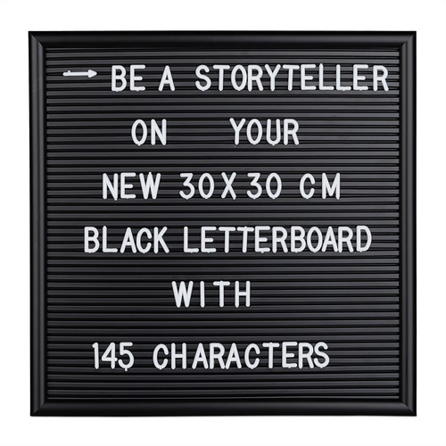 Letter board 300 framed - letter,