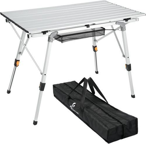 Roll camping table that - roll, up
