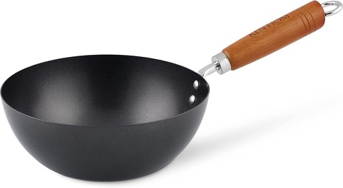 Ken hom carbon steel mini - hom, wok