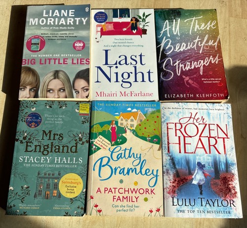 Ladies fiction books - pb,