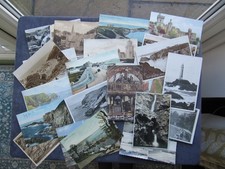 25 OLD POSTCARDS OF CORNWALL