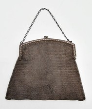 Mesh Purse Chain Mail Silver