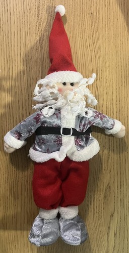 Free standing plush santa - free,