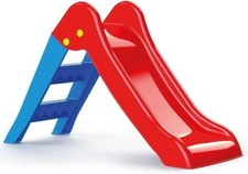 Garden Slide for Kids, Dolu Playground Ladder and Slope (Red/Blue)