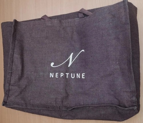 Neptune hessian small tote - small, bag