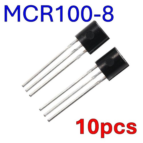 10pcs mcr100 triac 8a 600v - mcr100-8, 0.8a