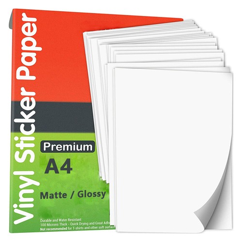 Vinyl sticker self - self, adhesive
