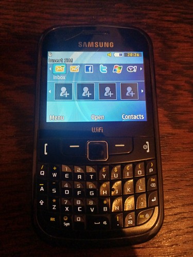 Samsung s3350 black - gt-s3350, with