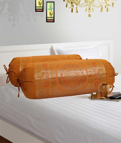 Art decor bolster brocade - decor,