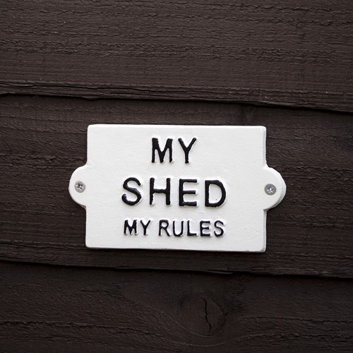 Shed rules cast iron - my, my