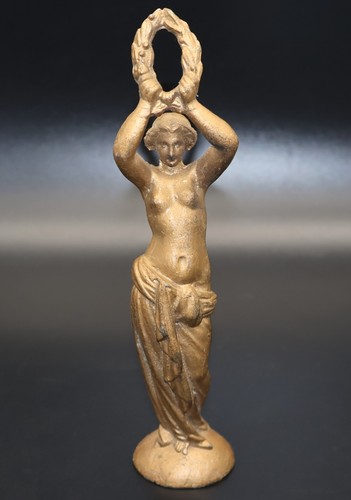 Antique spelter clock topper - antique,