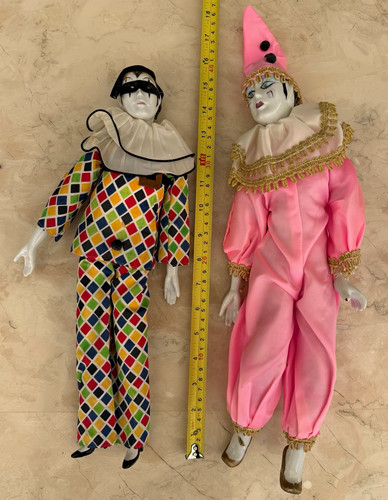 Lot porcelain clown - 2,