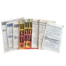 Heanor Record Centre Ltd Catalogue Booklets x9 1968 1971 Music Memorabilia