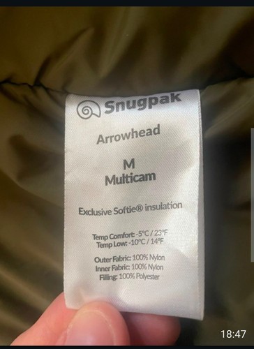Snugpack common jacket.