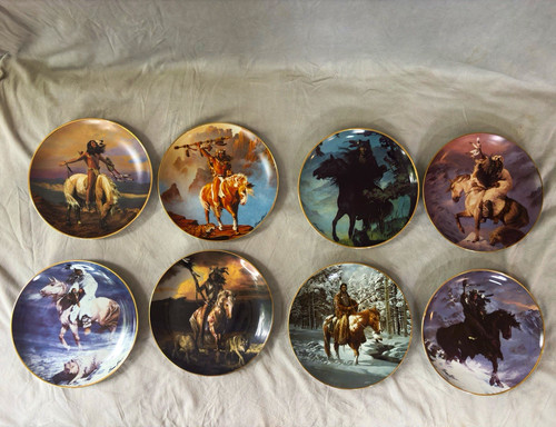 Franklin mint western - western, heritage