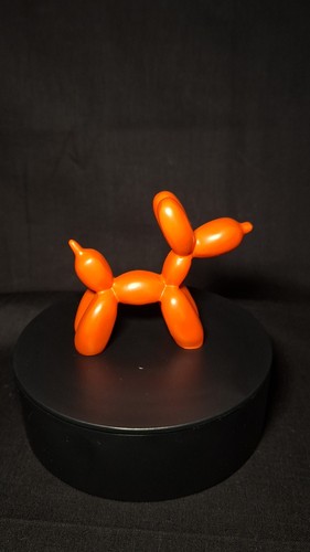 Pop art tangerine balloon - art,