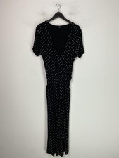 Editors black polka dot midi - dot,