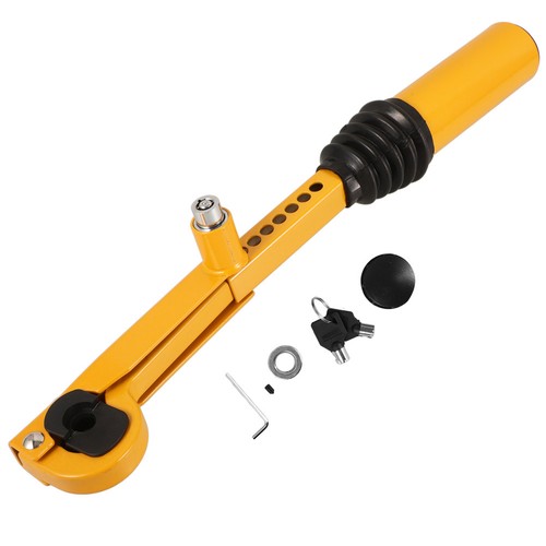 Car handbrake lock golden - car,