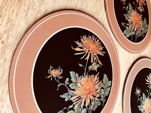 Vintage placemats 1980s - vintage,